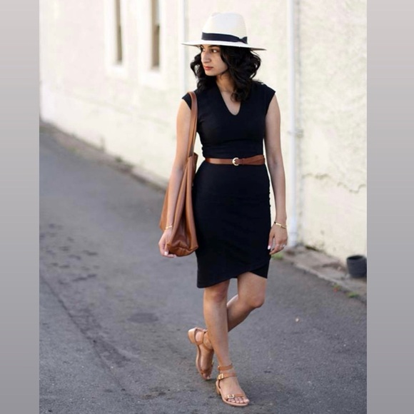 FURTALK White + black Wide Stiff Brim Straw Panama Hat Fedora Summer Sun Hat - Picture 2 of 14